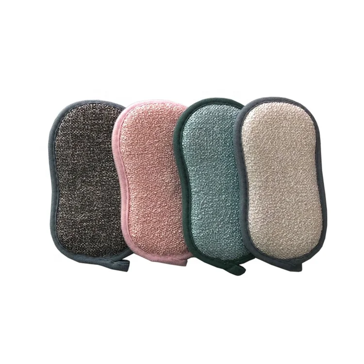 Best Selling Lint-free Non-scratch Soft Microfiber Kitchen Sponge Pads