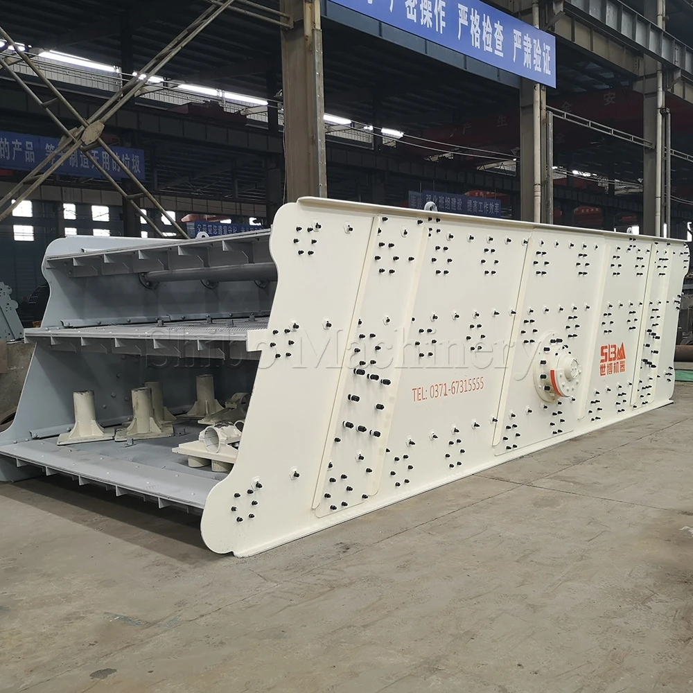 High capacity stone and sand vibrating screen sieve screening machine