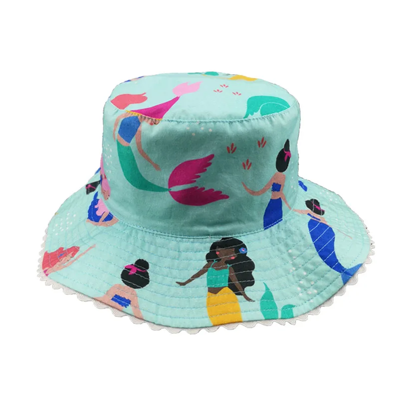 Оптовая продажа на заказ Модная уличная детская Кепка Двусторонняя Панама