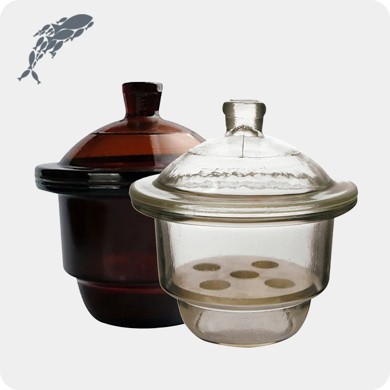 JOANLAB Equipment Brown Glass Vacuum Desiccator For Sale