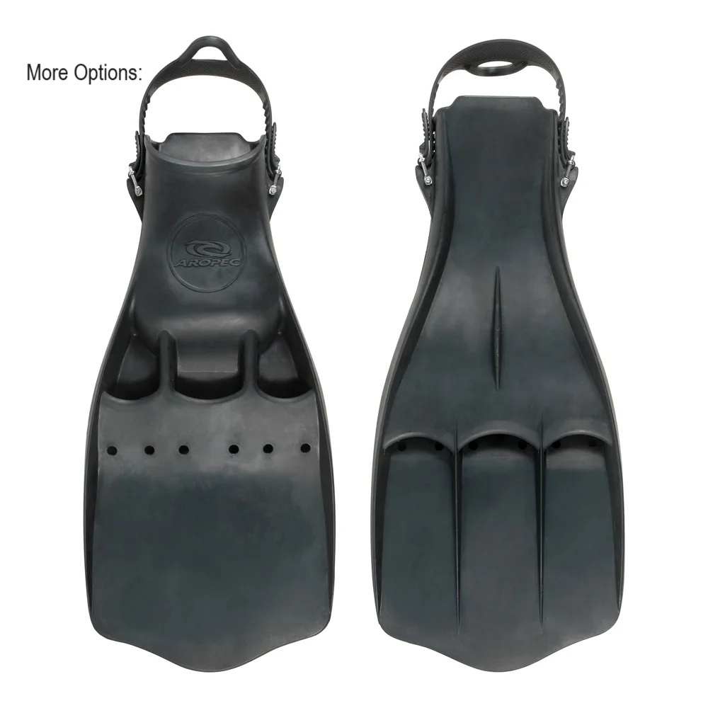 Diving Equipment Manufacturer Portable Plastic Snorkeling Fin Long Freediving Fins