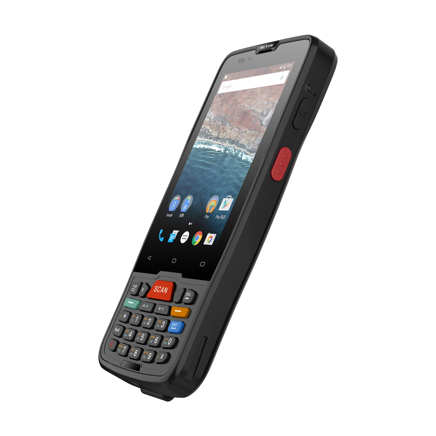 NETUM Rugged M71 цифровой компьютер с клавиатурой PDA Android 9 0 портативный мобильный телефон pda сканер