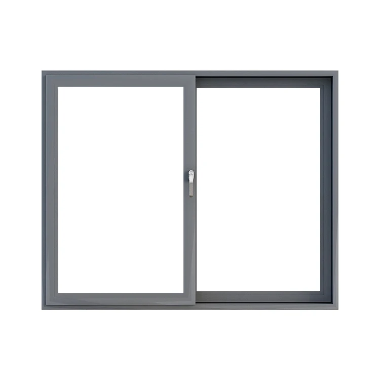 Factory wholesale residential pvc window push-pull window smooth push-pull window