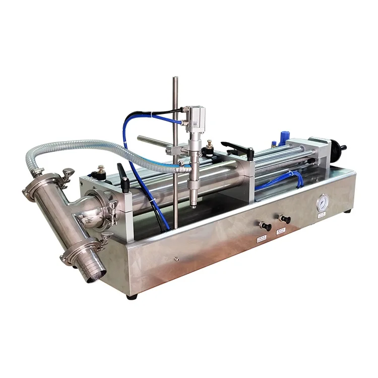 Small Scale 30ml 60ml Juice CBD Oil Tinctures Liquid Boston Spray Glass Bottle Filling Machine