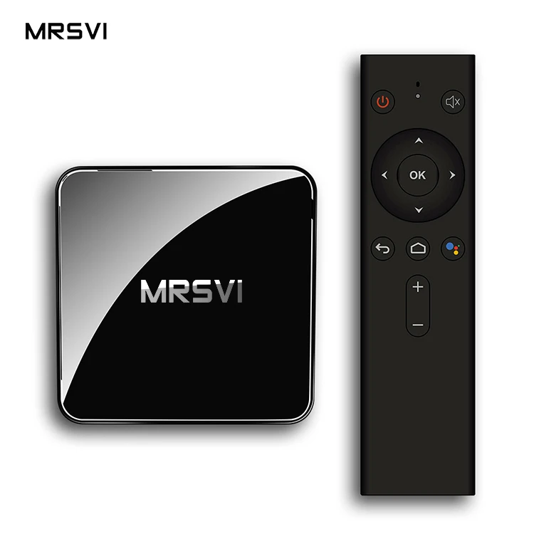 Горячая продажа 4k HD Сертифицированный Смарт ТВ-бокс медиаплеер Netflix 2 4G/5G двухдиапазонный WiFi Android tv
