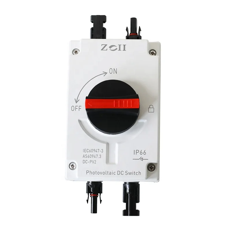 1000VDC 1500VDC 32A 63A DC Solar Isolation Isolator Switch 32A 63A 80A 100A