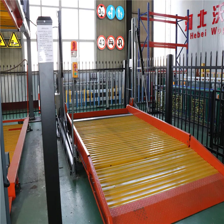 WP brand 2 Post Hydraulic Car Park Lift /4 Post  Parking Car Elevator