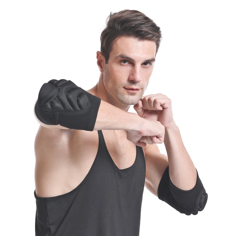 Aolikes Compression Sleeves Men Women Arm Sleeve Pad professional sports anti-collision EVA tactical elbow pads basketball