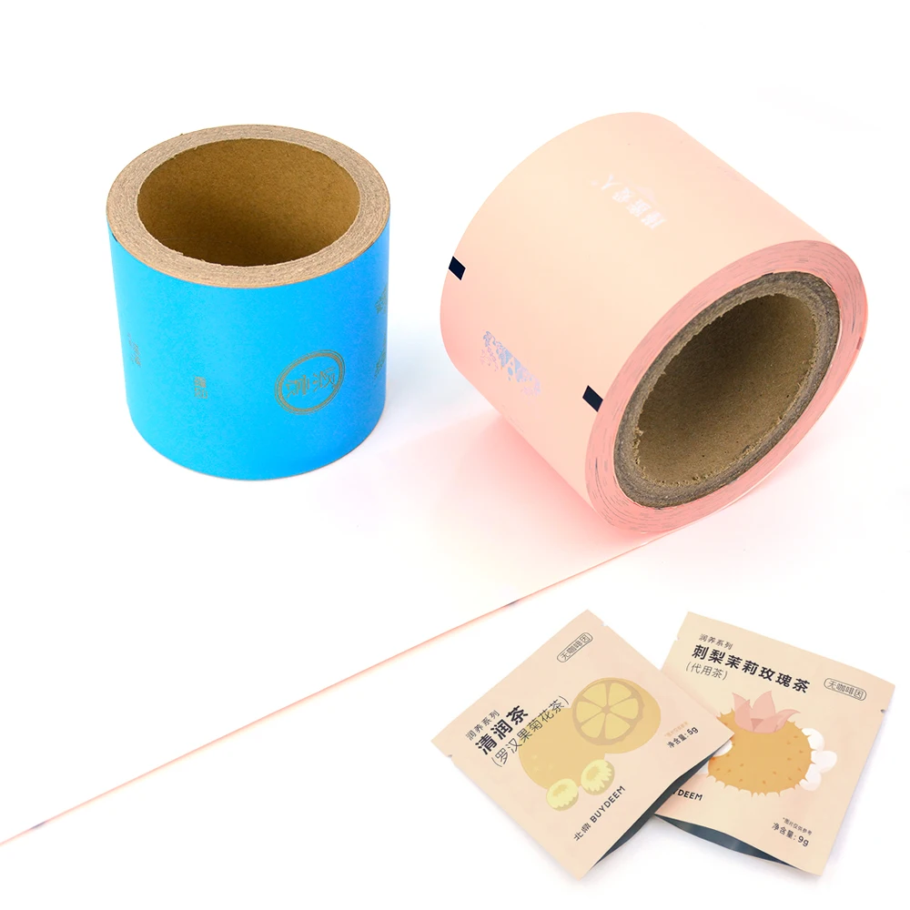 Food Snack Packaging Plastic Roll Film Automatic Packaging Food Packaging Film Rolls Laminated Plastic Film Roll