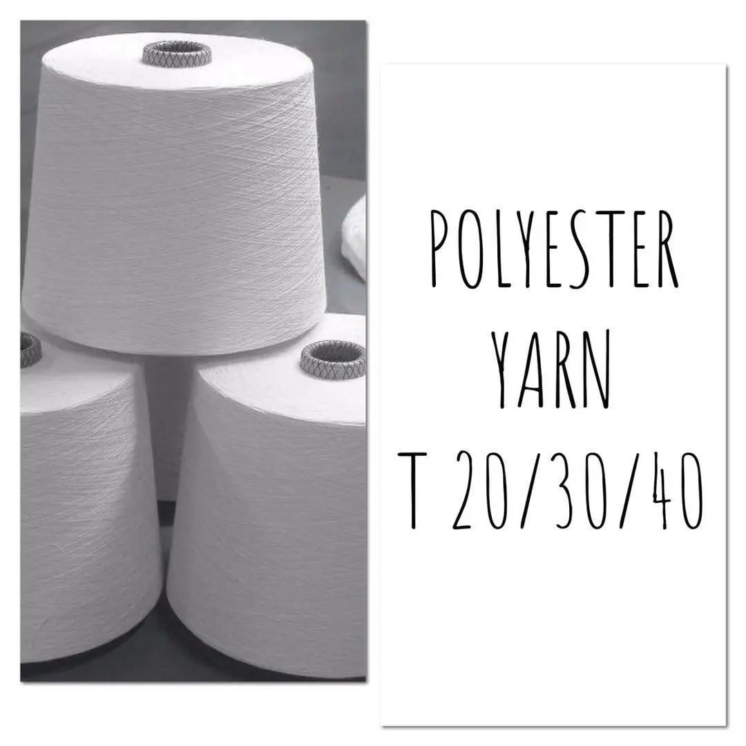 100% polyester spun yarn high tenacity 30/1 ,40/1,45/1,50/1