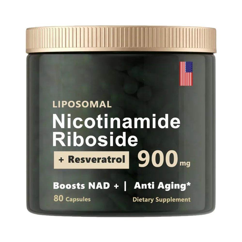 OEM Private Label High Purity NAD Supplement Liposomal Nicotinamide Riboside Resveratrol Quercetin Capsules Vitamin Active