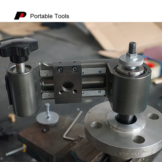 
Portable flange facing machine 