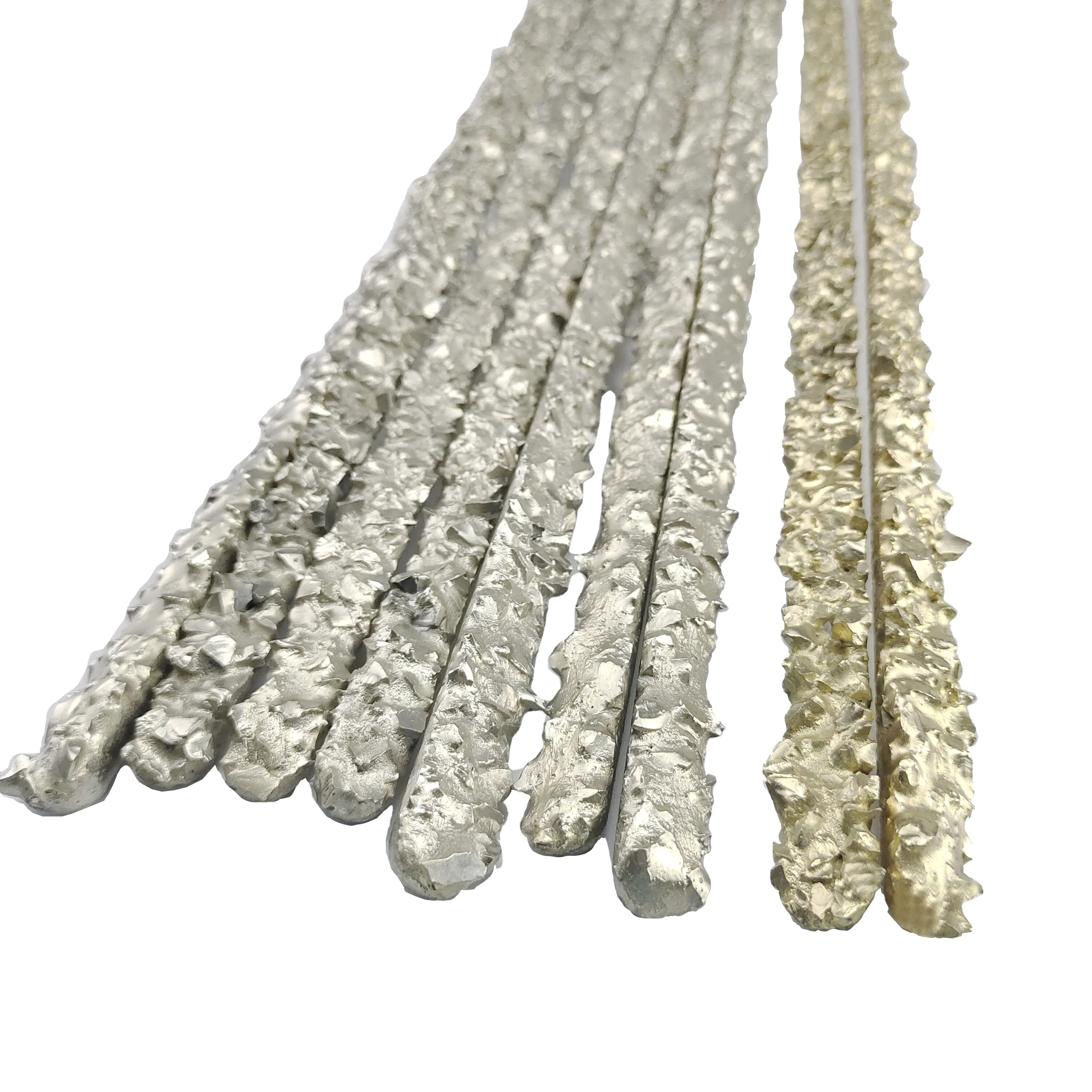 Composite Brazing Rods With Tungsten Carbide Grit in a Nickel/Bronze Alloy Matrix