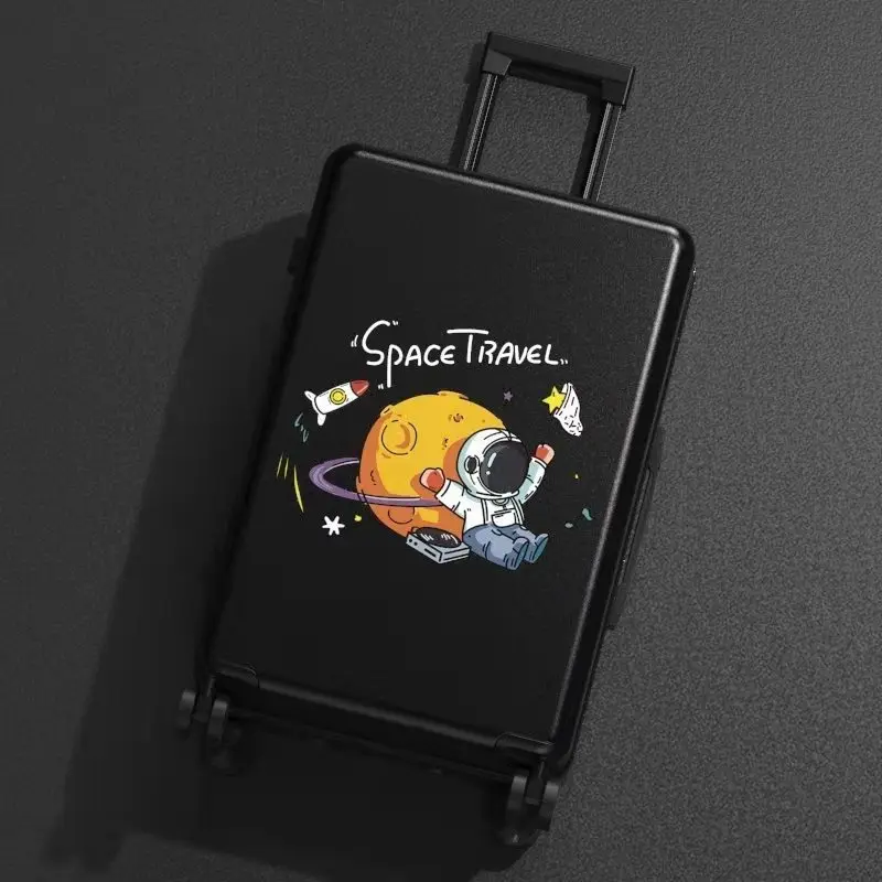 The 2024 new trolley case is sturdy, resistant to falling and not easily damaged. The pattern can be customized