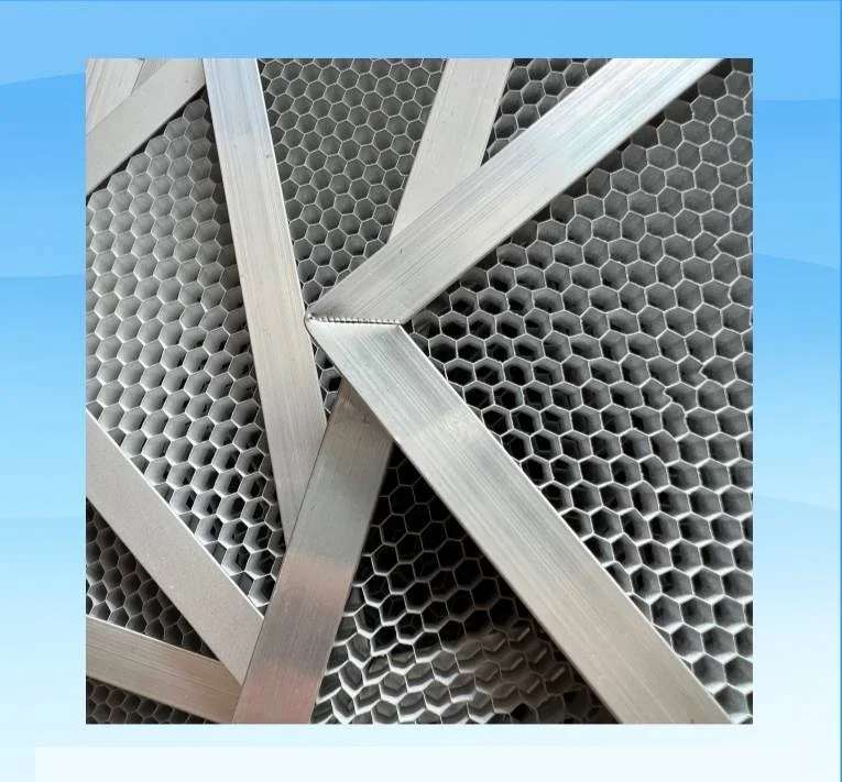 UV Tio2  Photocatalyst Filter Aluminum Honeycomb Core UV Air Purifier Photocatalyst Filter Nano Tio2 Honeycomb Air Filter