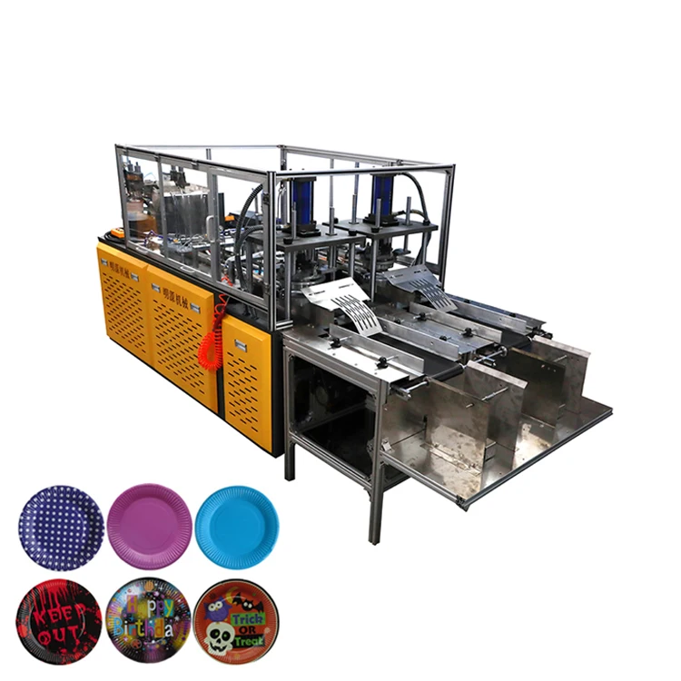 
Promotional high quality Dona Product Machinery Silver Paper Plate Making Machine 