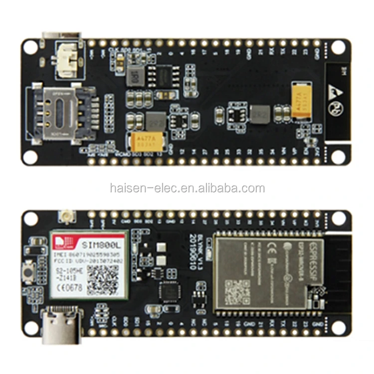  HAISEN TTGO T-Call V1.3 ESP32 WiFi BT беспроводной модуль GPRS антенна SIM-карта SIM800L Модуль и