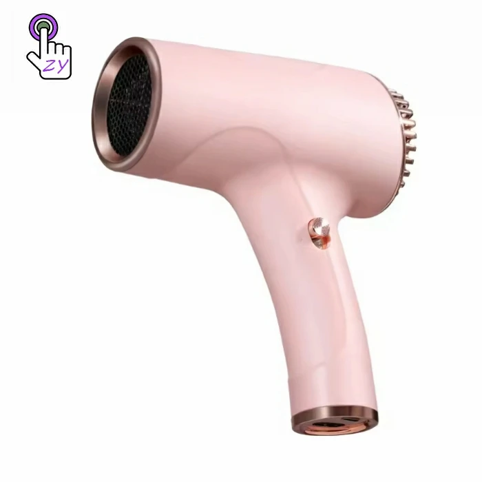 Mini Blow Dryer Hair Dryers Cordless Portable Travel USB Cold Wind Mode Wireless Hair Dryer Outdoor