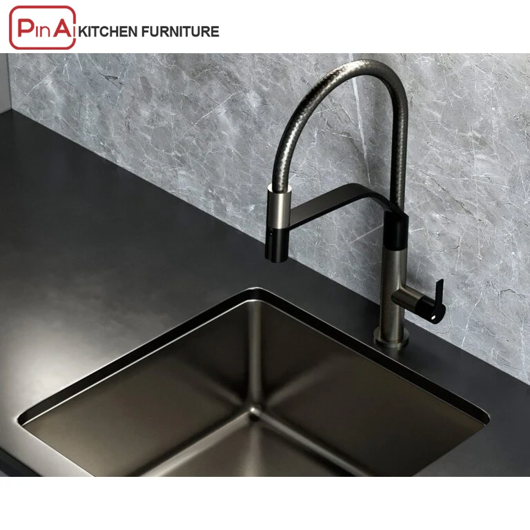 PINAI low price pvc flat pack kitchen furniture pantry organizer kitchen cabinets designs