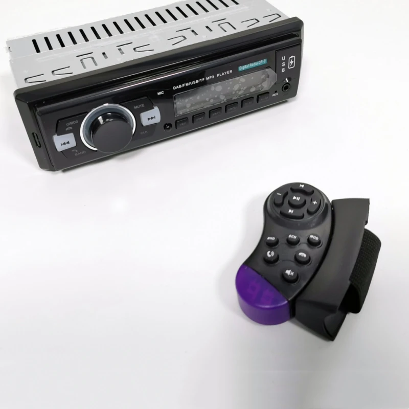 Стерео автомобильный навигационный плеер Цифровая радиосистема BT аудиоплеер в приборной панели FM с приемником DAB/DAB +/FM