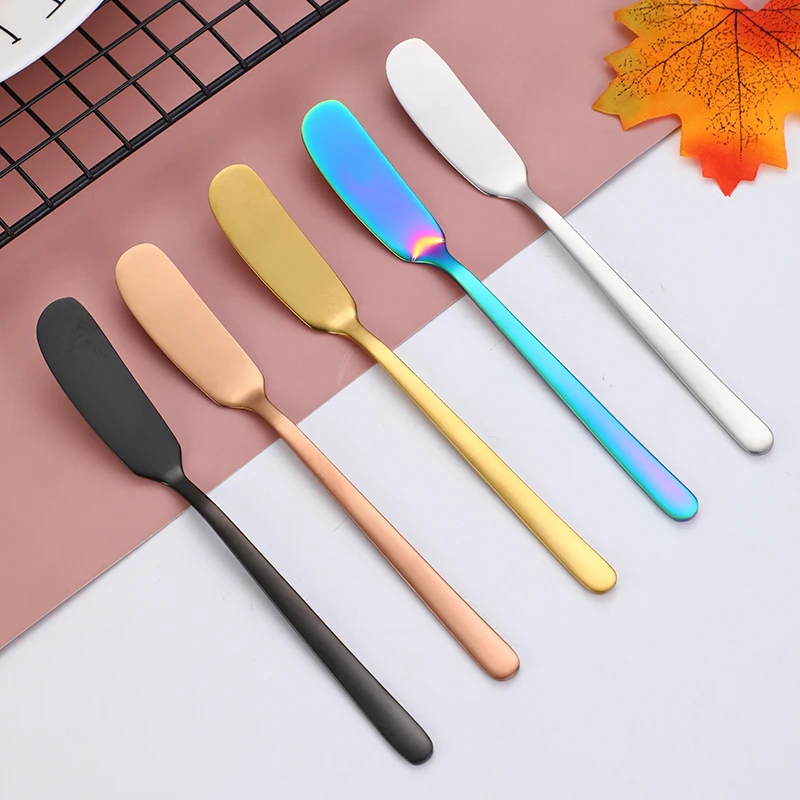 Factory Direct Sales Cheese Dessert Knifes Stainless Steel Butter Knife