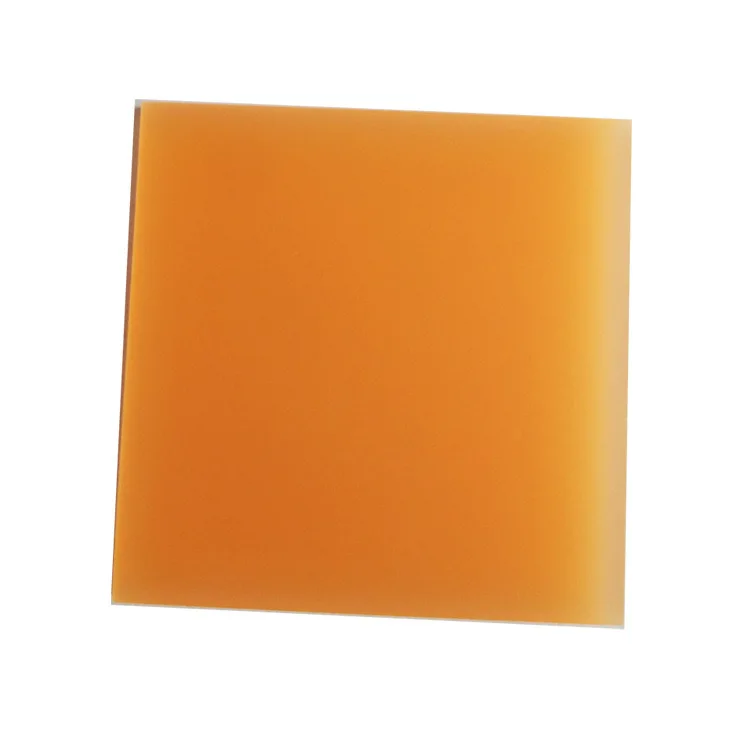 8x4 фута 8 мм толщиной, оранжевого цвета, односторонний или двухсторонний матовый лист из плексигласа, литой акриловый лист