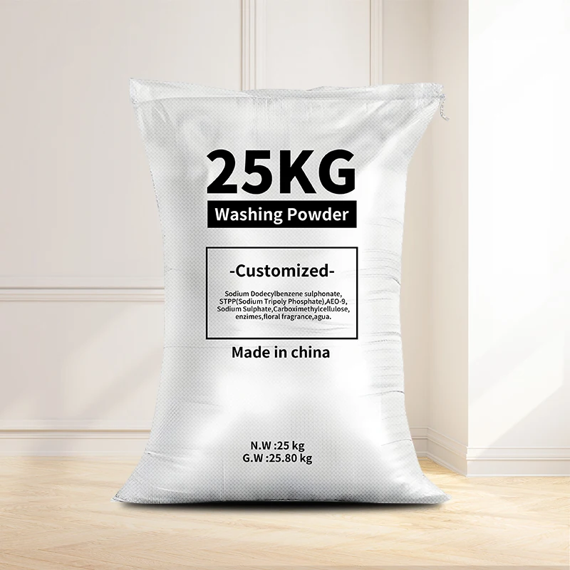 Bulk Washing Powder Detergent Rich Foam 10Kg 15kg 20kg 25kg High Quality Apparel Cleaner OEM Detergent Soap Powder Factory Price