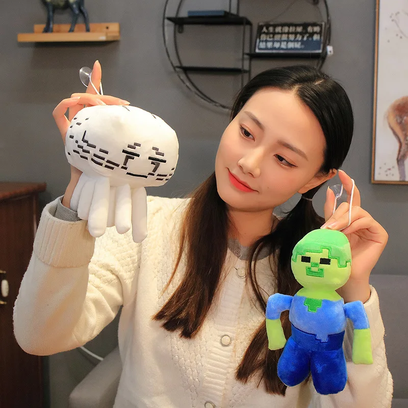 Hot Selling Wholesale My World Plush Toy Creeper Plush Toy End Shadow Dragon Doll Pixel Kawaii Stuffed Mine craft- Plush Toy