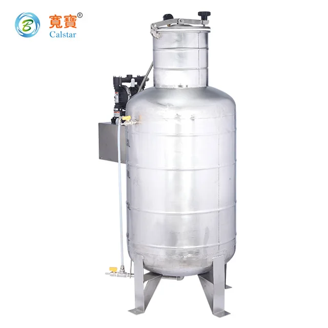 China wholesale stainless carbon steel vacuum storage tank 425l mixing tanktank factori with agitator
