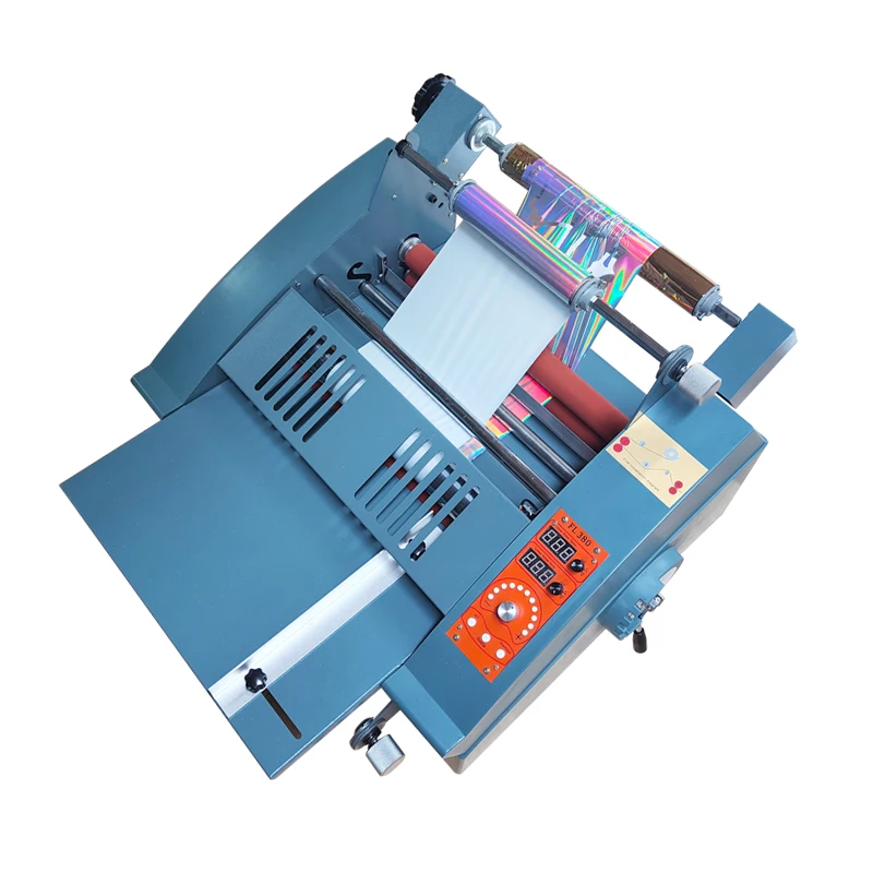 bopp thermal  film  lamination  machine   Roll 380 lamination machine hot roll laminating  hot foil stamping machine