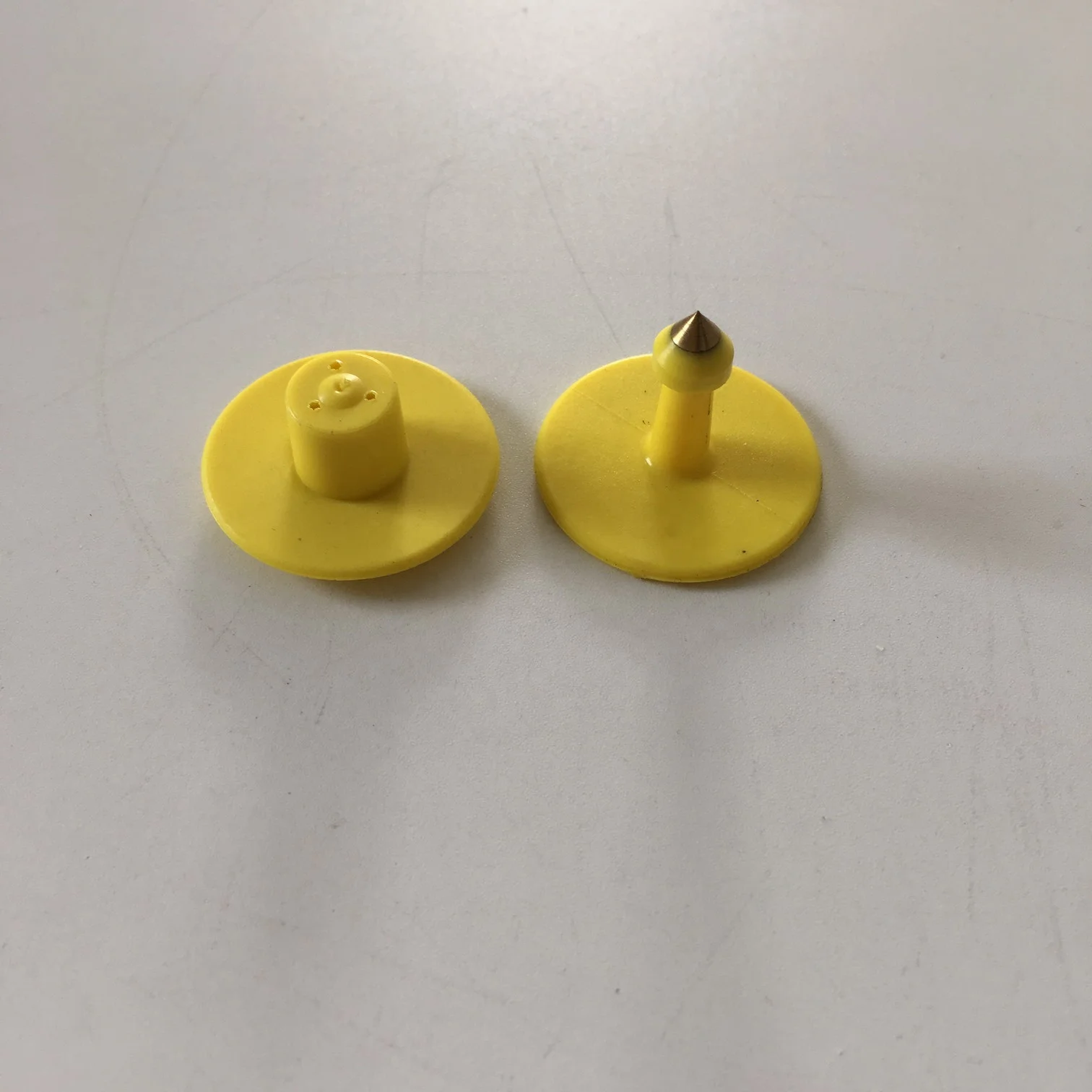 Separated round ear tag  pig ear tag animal ear tag