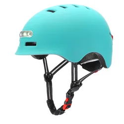 2021 New Style Bicycle Helmet Smart Cycling Helmets LED Tail Light Mountain Road Bike Helmet