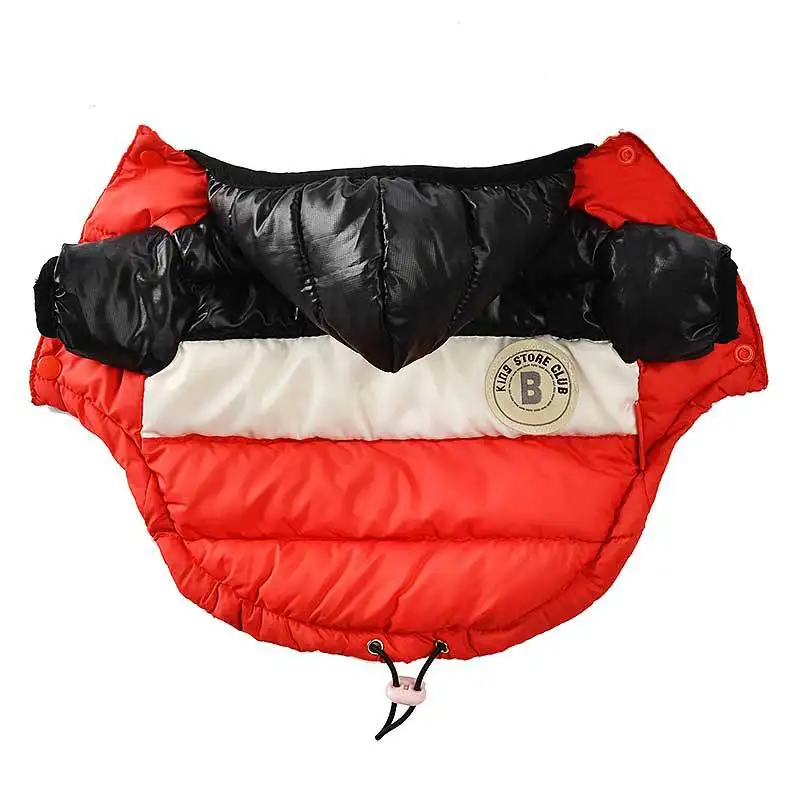 Autumn and Winter Pet Supplies Warm Cotton Dog Clothes Hoodie Puppy Clothes