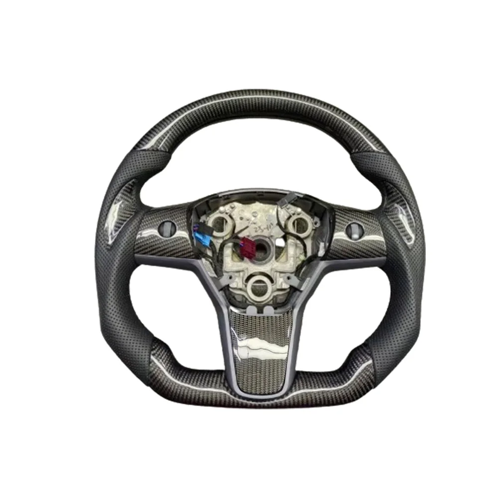 Wholesale Custom real carbon fiber sport steering wheel For BMW 5 Touring E34 E39 E61 F11 G31 5-SERIES E60  E61 F07 GT F10 F90 M