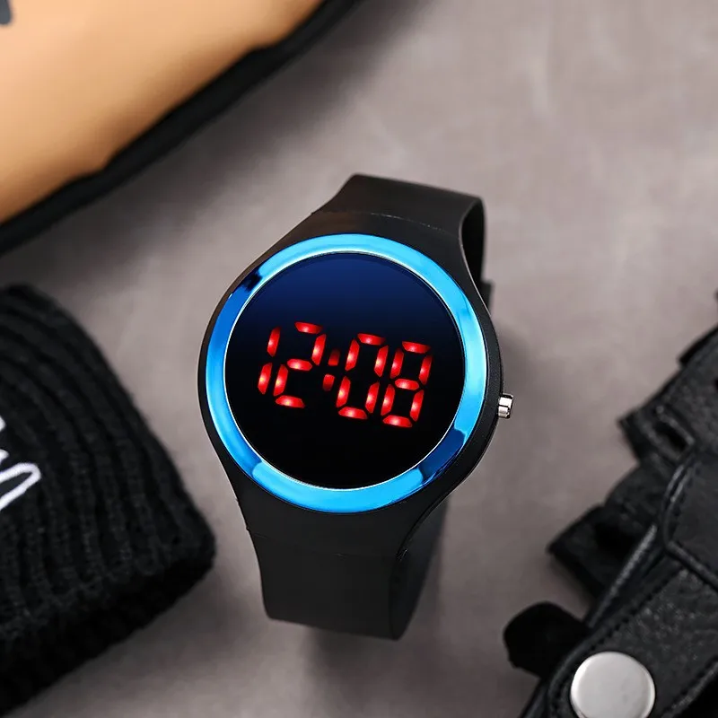 Factory price Reloj Mujer Women LED Watch Fashion Brand Bear Electronic Watches Casual Soft Silicone Sports Dress Wrist watches