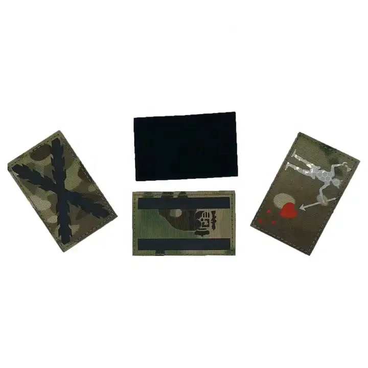 High quality reflective patch Iron On Patches For Clothing