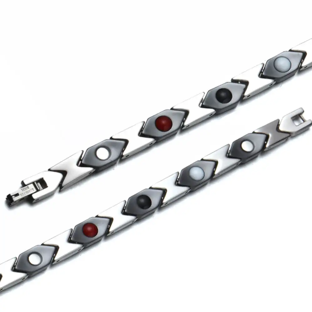 BioMagnetic Jewelry 4 in 1 Health Elements Women Ceramic Magnetic Bracelet Jewellery