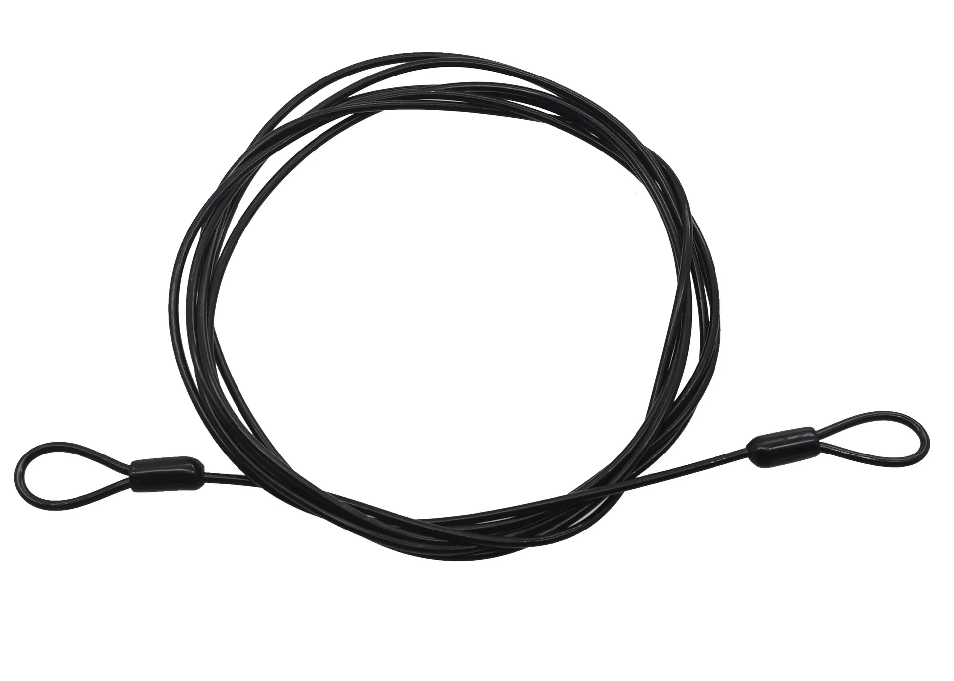 pvc coated steel wire rope 12mm 6x36 steel wire rope sling with thimble eye