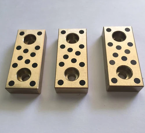 Self Lubricating Bronze Graphite Washer Plate Blocks High Load Copper Base Customized JDB Bushing Washers Plate Blocks