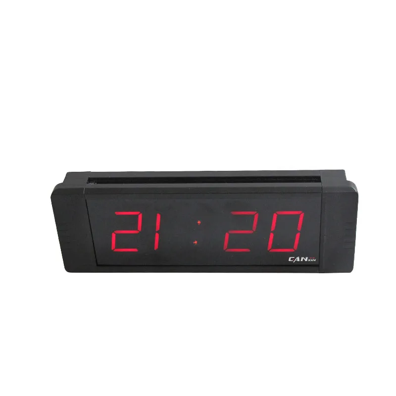 [GANXIN]4 Digit Programmable Remote Control Led Desktop Clock with Gps Sound & Temp