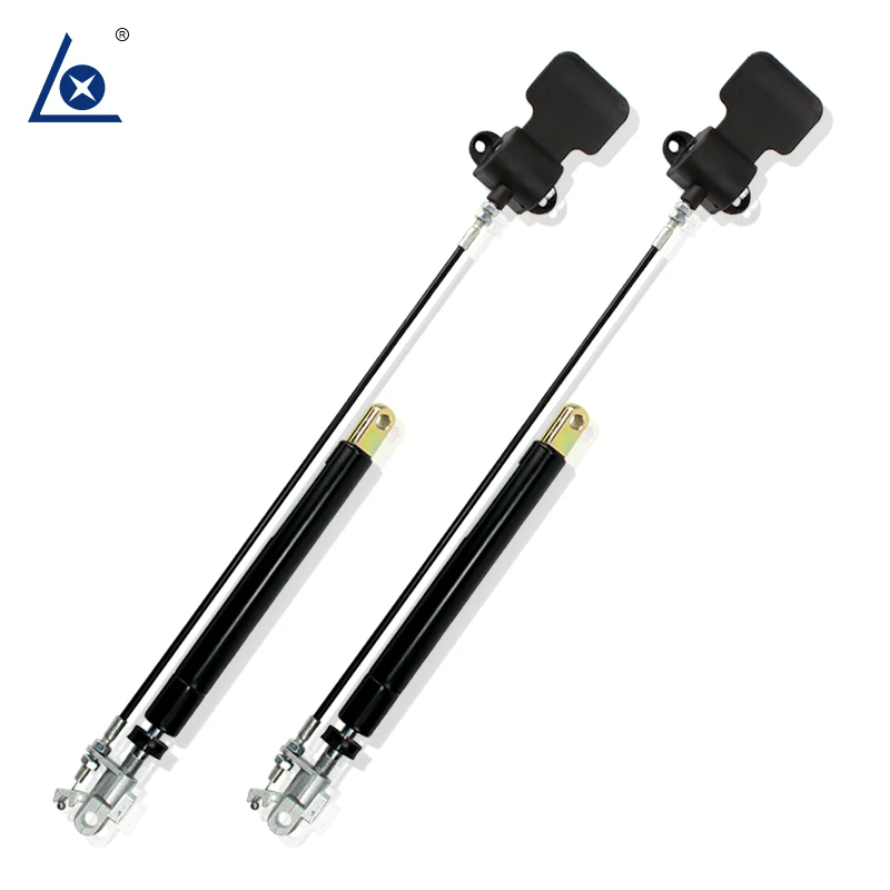Self locked lockable gas spring gas struts