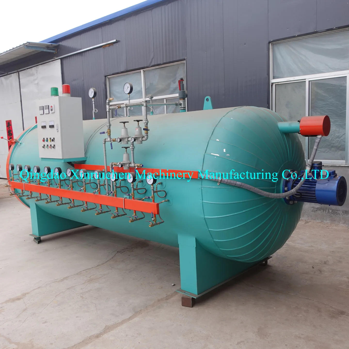 Rubber Autoclave Curing Chamber For Tire Retreading Machine