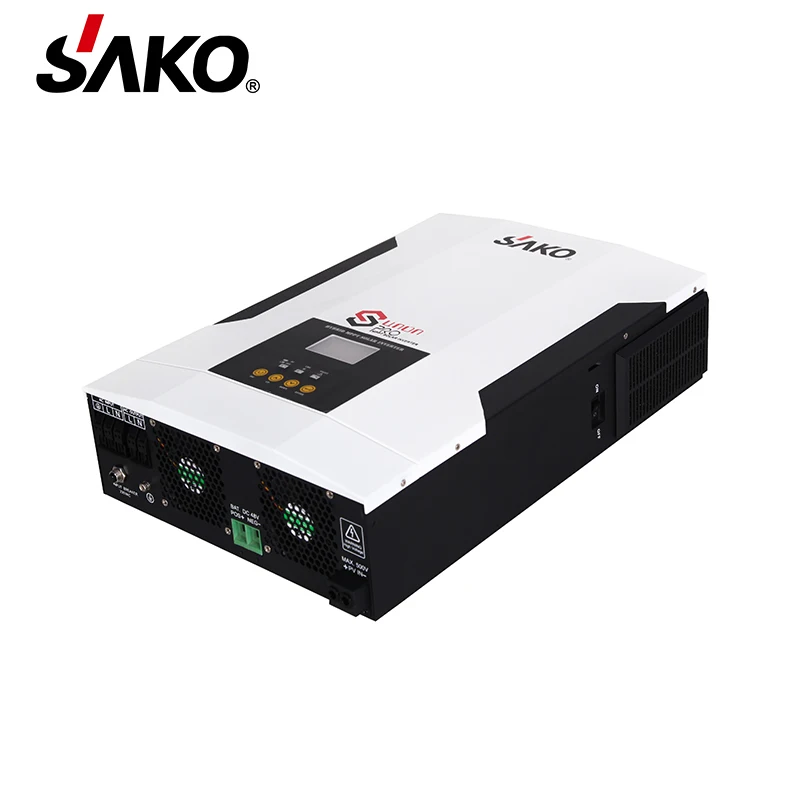 SUNON PRO 5.5kw 48v 100A  mppt hybrid solar inverter 500 vdc PV voltage can connect 6kw solar panel and option for wifi function