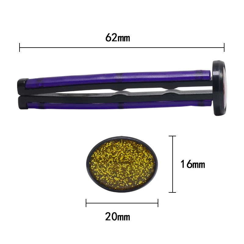 Удобный и простой пластиковый твердый парфюмерный зажим может быть зажат повсюду свежий воздух настроен для улучшения стиля автомобиля