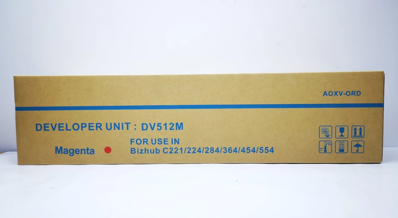 Factory sale DV512 Developer Unit For Konica Minolta Bizhub C221 c224 c281 c284 c364 c454 c554 developer unit