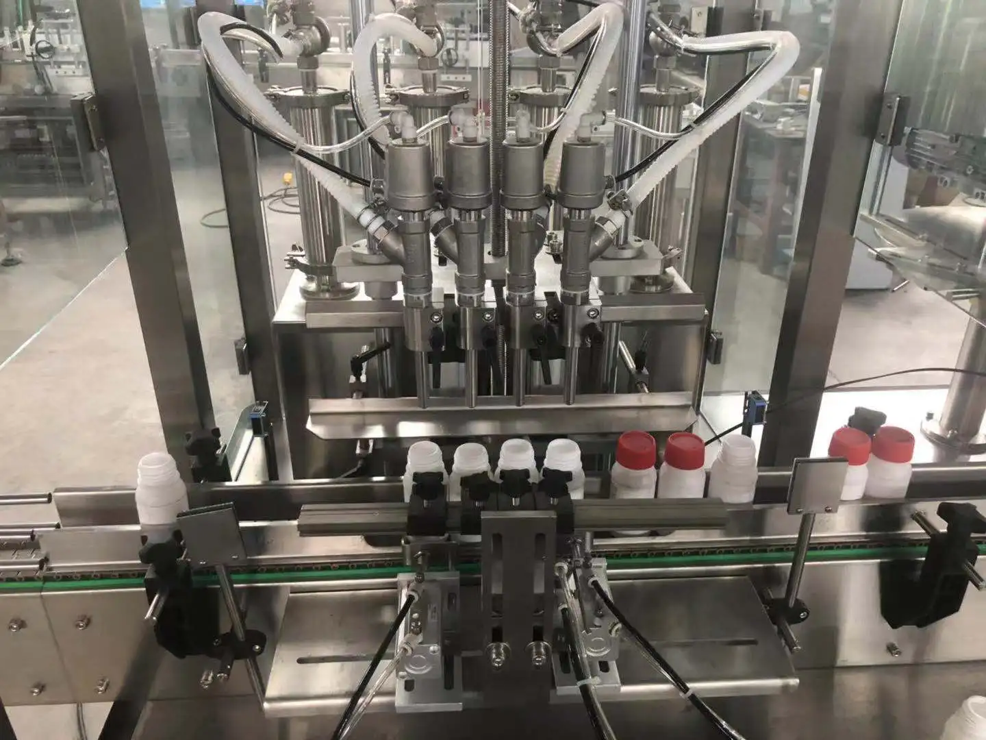 Fully automatic bottle water filling sealing capping and packing machine with manufacturer
