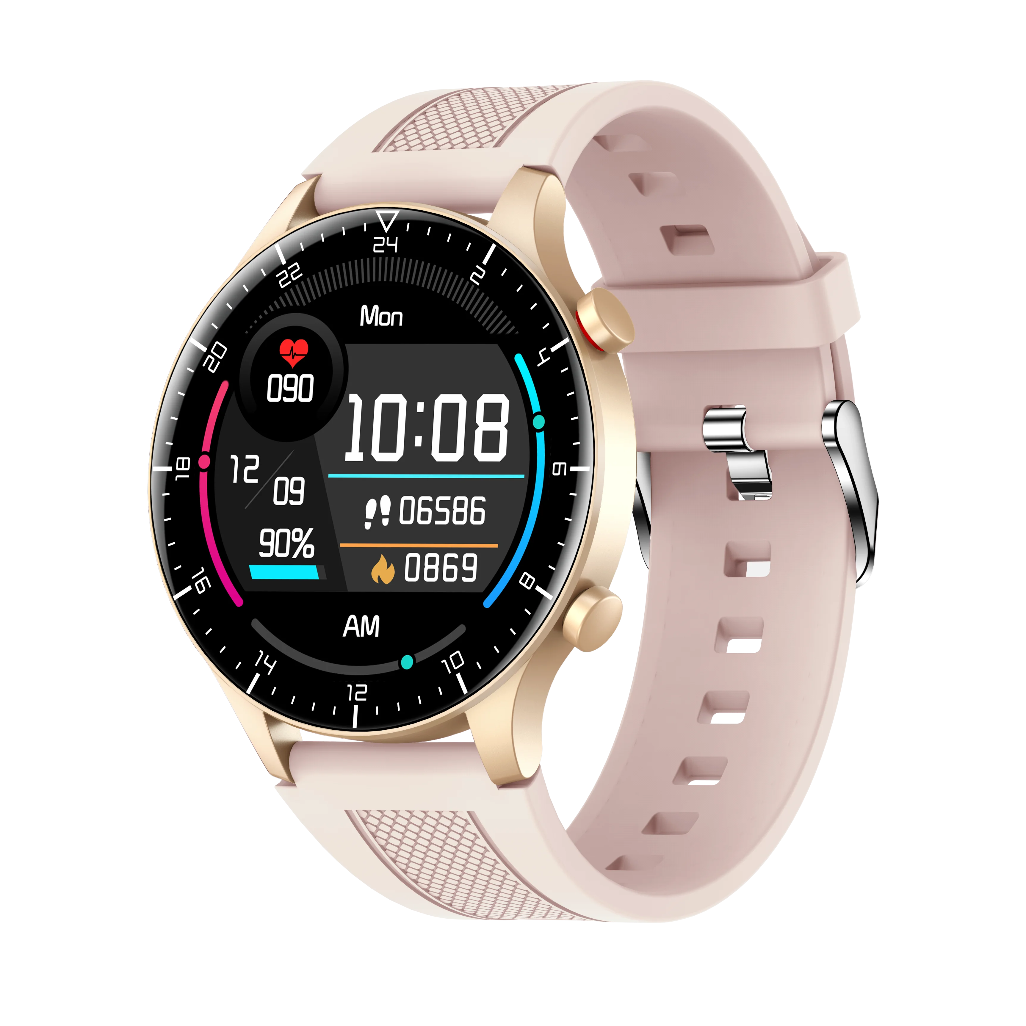 2022 Ce Rohs Smart Watch Bt Calling Ny19 Original Waterproof 1.3 Inch Ecg Body Temperature Health Monitor Smart Watch Ny19