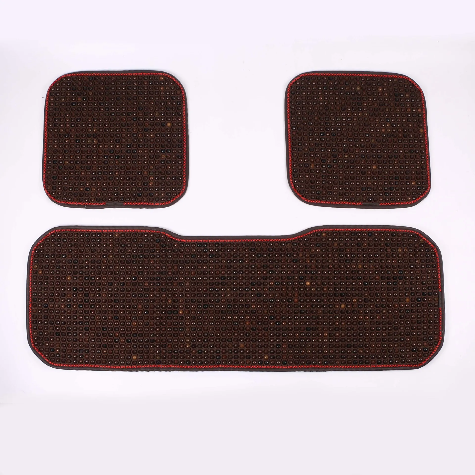 Car seat cover ventilation universal style cool hand-knitted car seat cushion three-piece set bodhi mbx mat