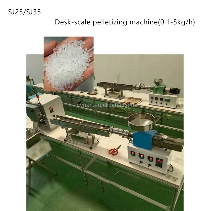laboratory desktop granulator small cutter desktop plastic cutting machine  pelletizer