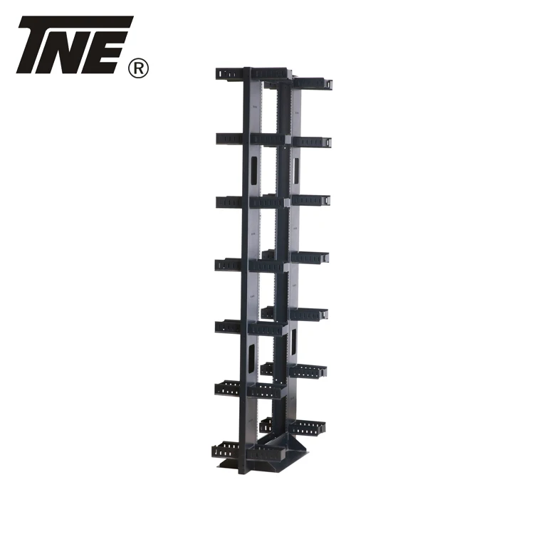 42U open frame server rack with cable ring TNE rack